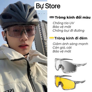 Mắt kính đổi màu chắn bụi khói xe đổi màu và đi đêm Bự Store