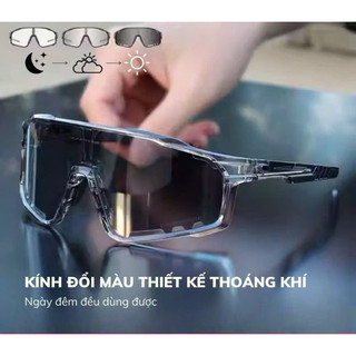 Mắt kính đổi màu đi ngày và đêm thể thao chắn bụi đi đường đi ngày đổi màu đi đêm chắn bụi nhà Bự Store