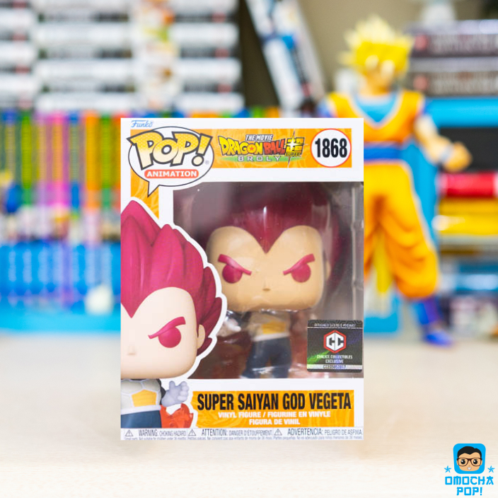 Funko Pop 1868 Vegeta Chase - Super Saiyan God Glow - Édition Limitée DBZ - Neuf