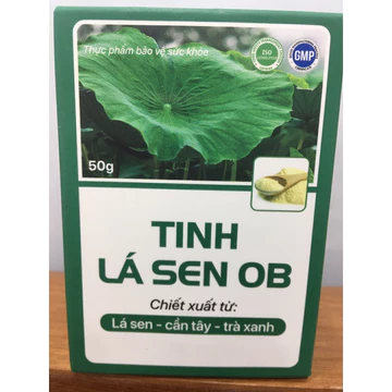 giảm cân, giảm béo thảo mộc tinh lá sen ob cần tây, trà xanh, người trưởng thành muốn giảm cân, người béo phì cần giảm
