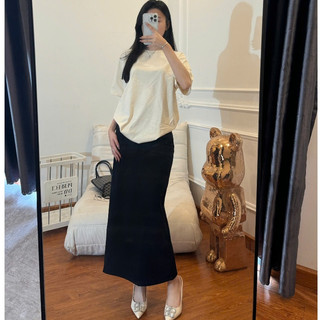 Chân Váy Đuôi Cá Midi Dáng Dài CHEPOL Chất Umi Hàn Cao Cấp, Cạp Chun, Co Giãn Có Bigsize đến 120kg