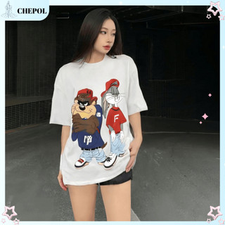 Áo thun unisex cao cấp in hình nổi Tom dễ thương cao cấp, áo phông chất cotton co dãn 4 chiều có bigsize CP_x6290