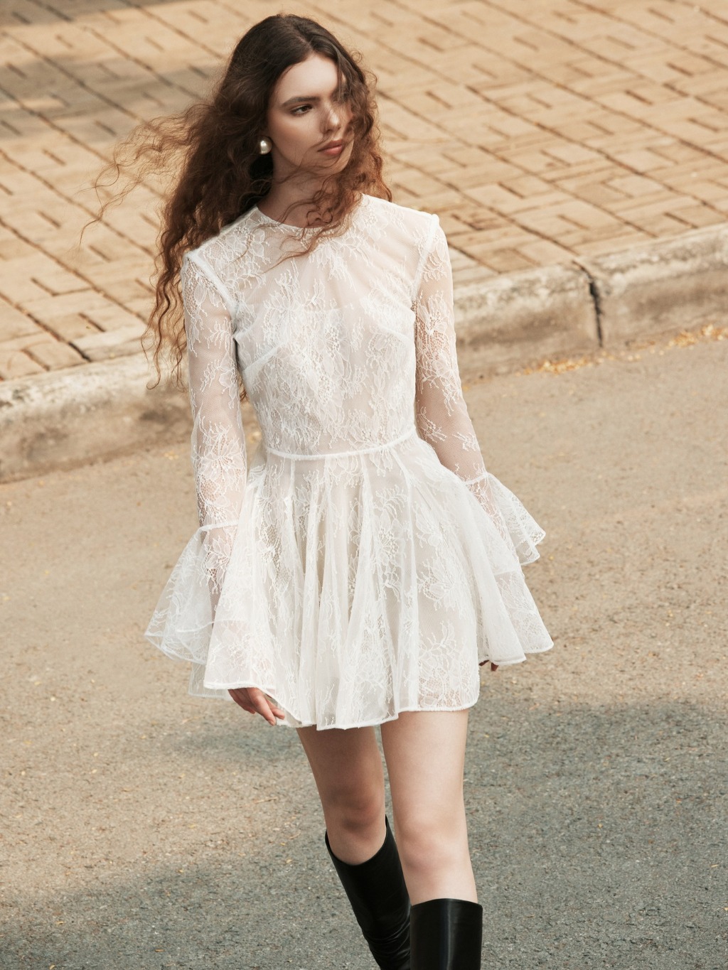 Ảnh Đầm ren hở lưng Haisley Dress HUONG BOUTIQUE HBV1333 2