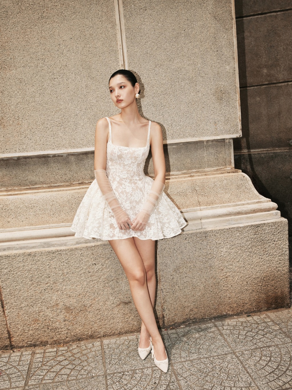 Ảnh Đầm ren Rosalie Dress HUONG BOUTIQUE HBV1330 3