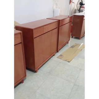 Tủ giày dép gỗ 3 cánh phong cách hàn quốc hàng làm kỹ