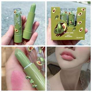 Set 5 Son Dưỡng Môi Bơ Thái Lan Hasaya Girl Chính Hãng, Son Dưỡng Môi Có Màu Dưỡng Ẩm Làm Mềm Ngừa Thâm Dưỡng Môi An To