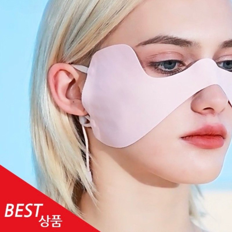 Khẩu Trang Che Gò Má Chống Nắng FALEJOY – Vải Lạnh Cooling, Chống Tia UV – Dành Cho Nữ Chơi Golf, Đạp Xe, Đi Biển
