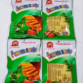 Combo 10-20-30 Gói Snack Ống Ma Thuật, Ba Anh Em Food, Gói 22g