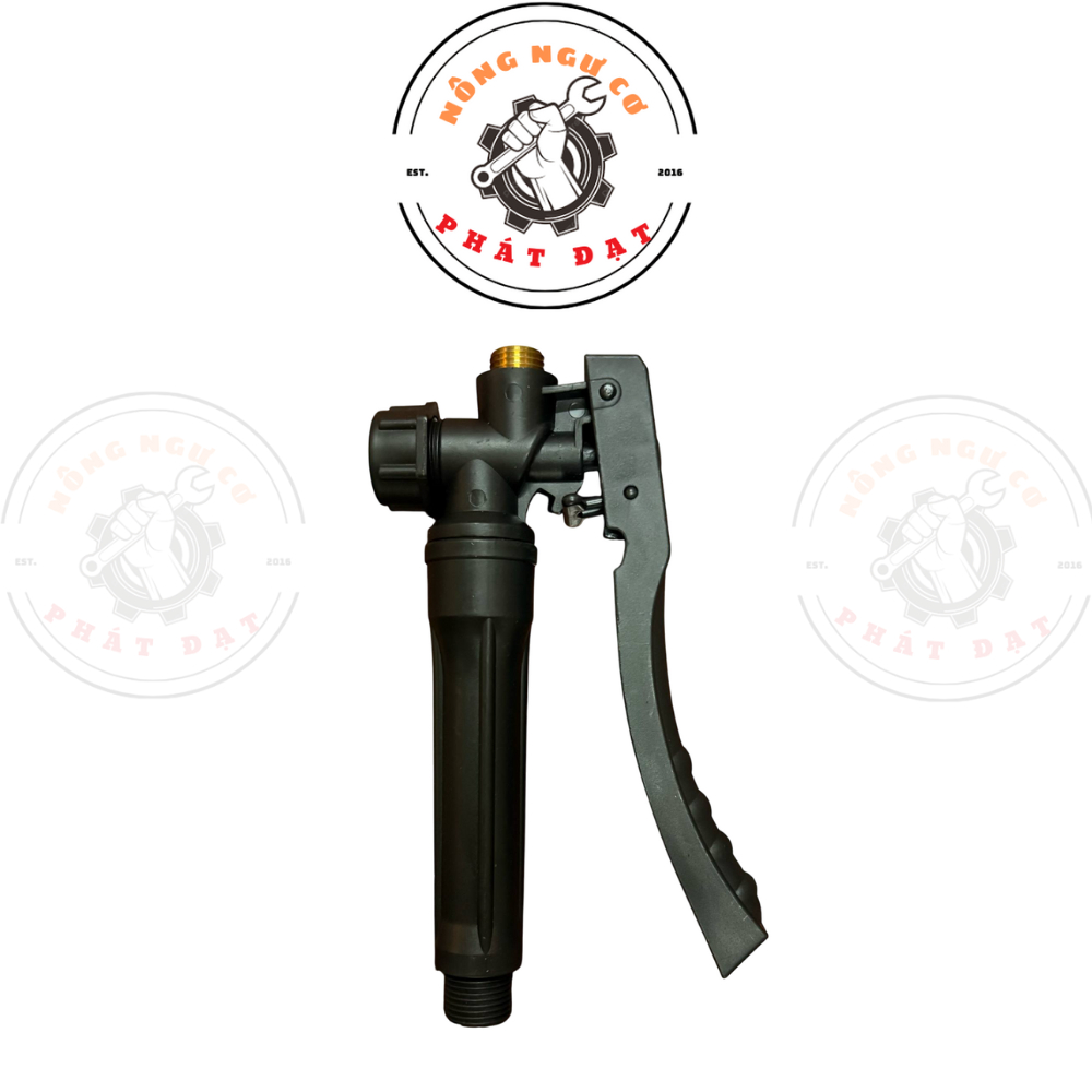 Tay cầm bóp nhựa của bình xịt điện ren thau 14mm_18mm nhựa cao cấp, chịu lực tốt, chống rò rỉ