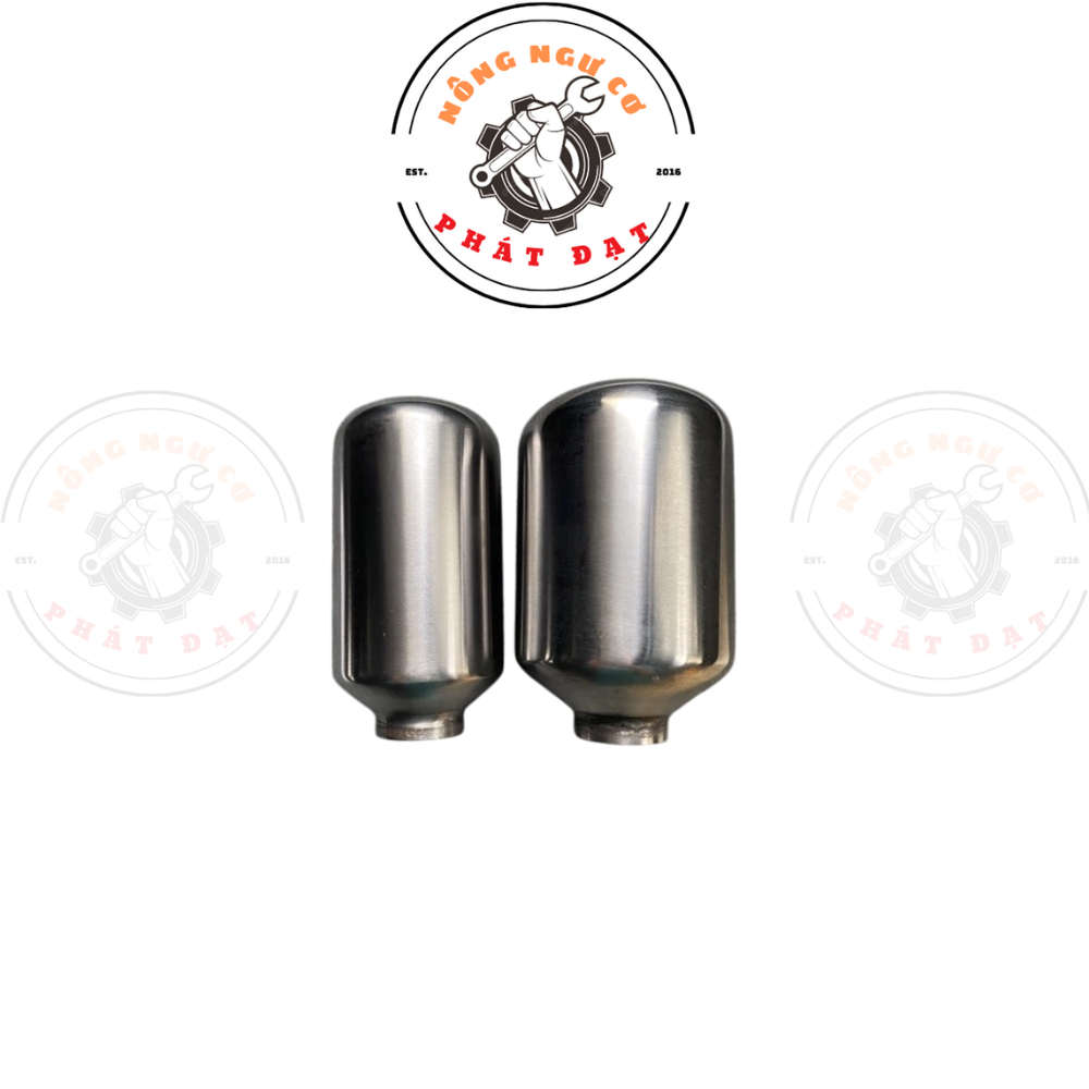 Bầu nén đầu máy rửa xe 1HP_2HP Inox, Tăng áp mạnh, chống rỉ sét, ren chuẩn