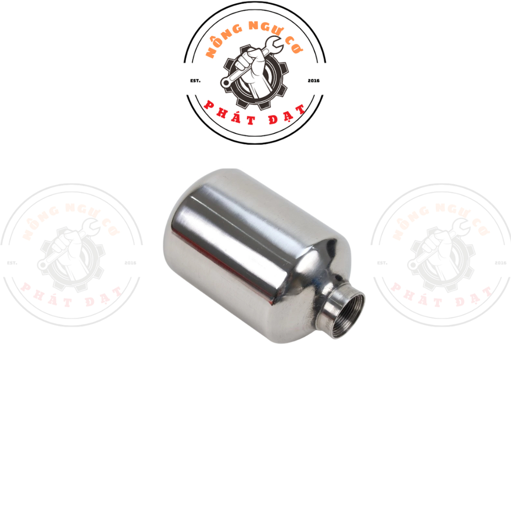 Bầu nén đầu máy rửa xe 1HP_2HP Inox, Tăng áp mạnh, chống rỉ sét, ren chuẩn