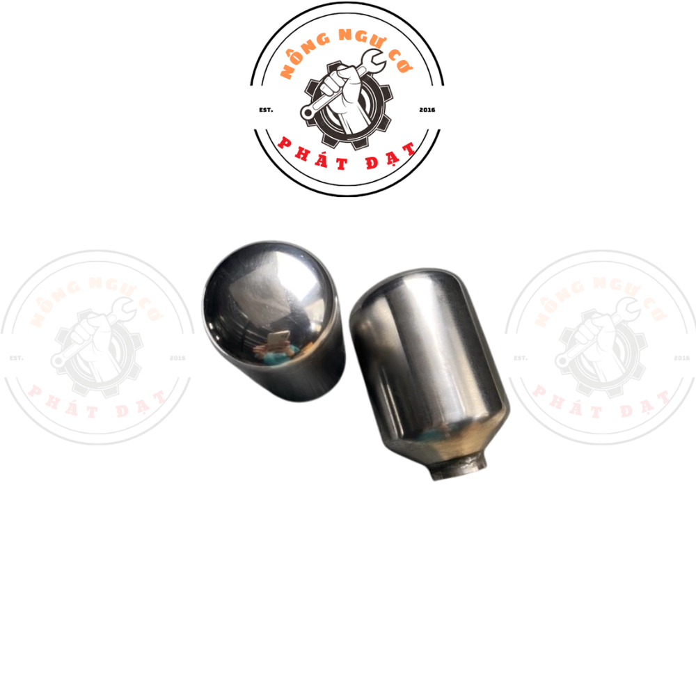 Bầu nén đầu máy rửa xe 1HP_2HP Inox, Tăng áp mạnh, chống rỉ sét, ren chuẩn