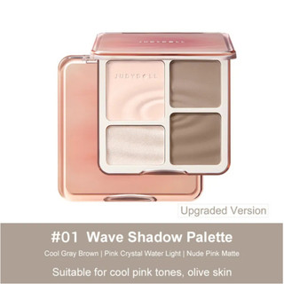 Bảng Highlight Và Tạo Khối Judydoll 4 Màu Highlight & Contour Palette 9g