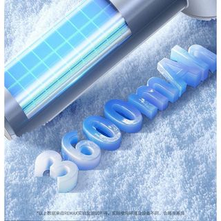 Quạt cầm tay mini Remax RS-SF12 Sò Lạnh 16 độ, Điều chỉnh 200 mức gió, Pin 3600mAh, Vỏ nhôm