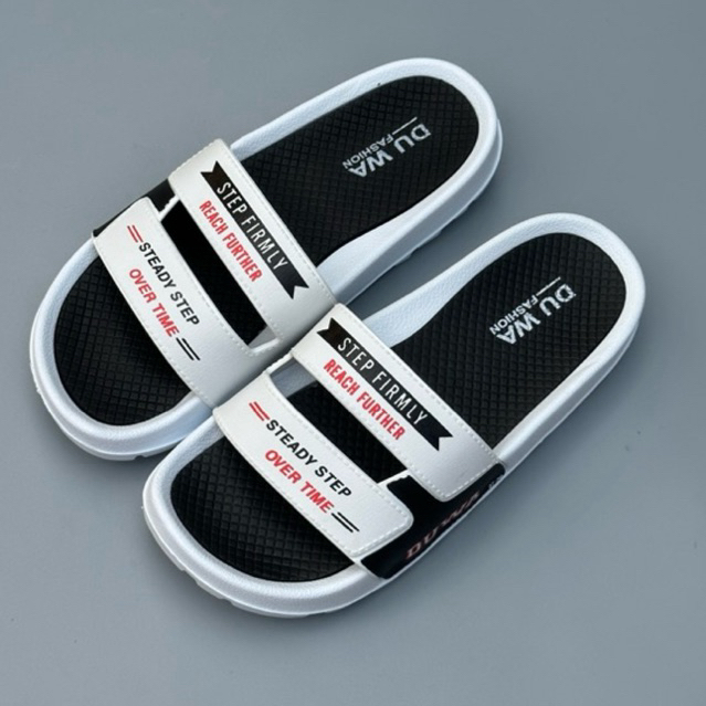 Ảnh Dép Quai Ngang 2 Quai Nam Nữ Đi Mưa Lội Nước Siêu Bền Hàng DUWA Chất Liệu EVA Siêu Nhẹ - Size 36-42 2