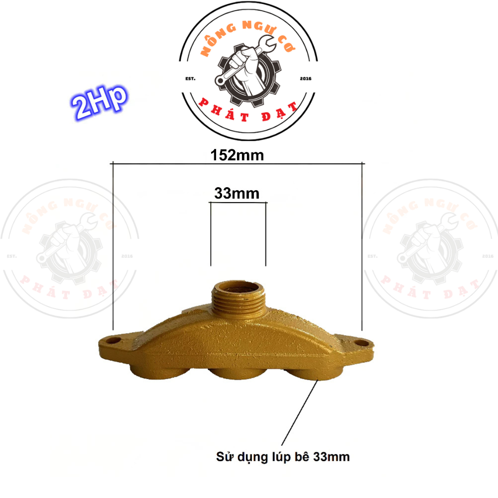 Đầu hút_ Cùm hút của đầu máy rửa xe_xịt thuốc 1HP_2HP, Hàng chuẩn,cứng cáp, bền đẹp