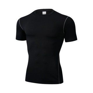 Combo quần đùi áo ngắn tay giữ nhiệt tập Gym nam PRO COMBAT, Set quần áo thể thao tập thể hình nam, chạy bộ, đá bóng nam