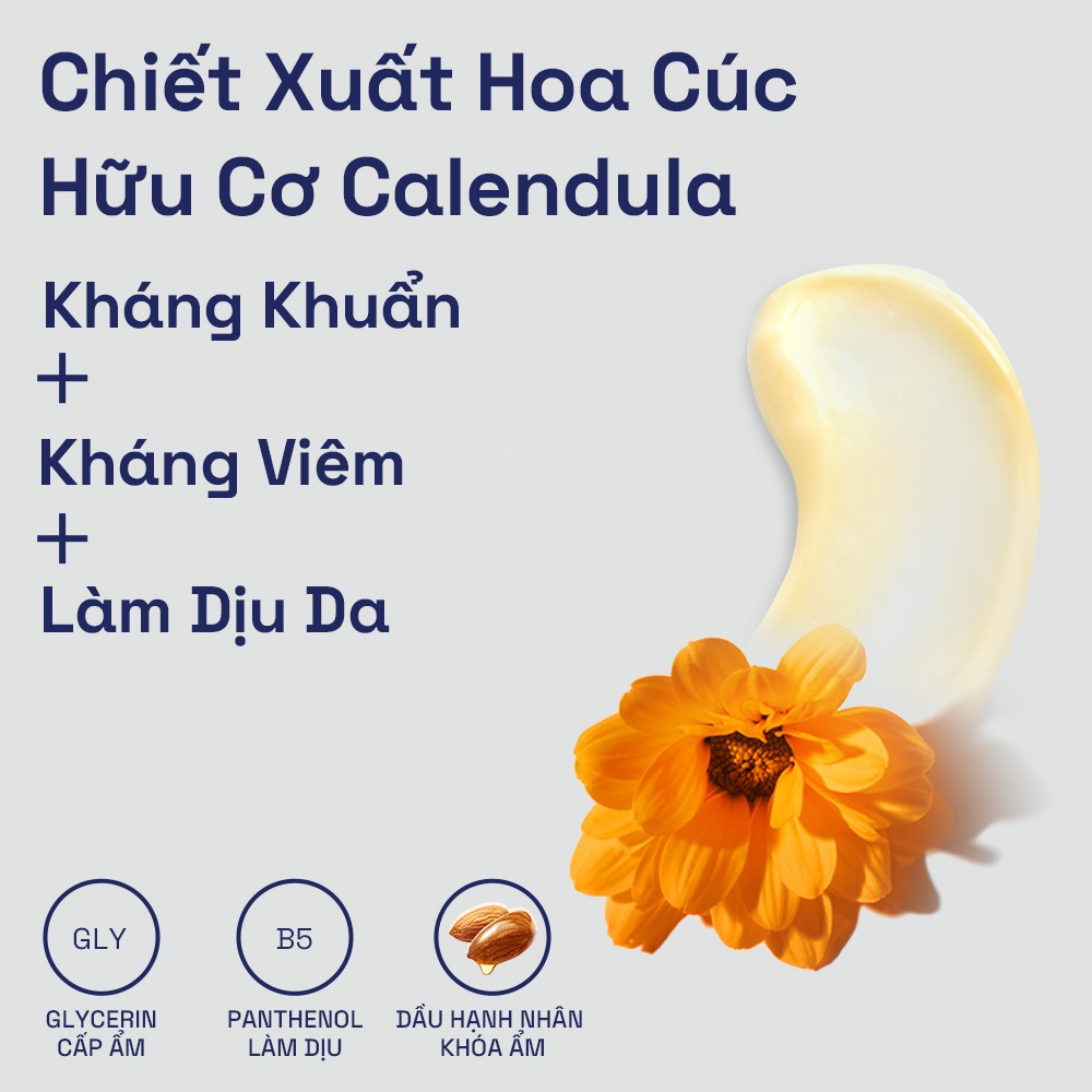 Ảnh Kem chống hăm tã dịu lành CETAPHIL BABY DIAPER CREAM CALENDULA 70G 4