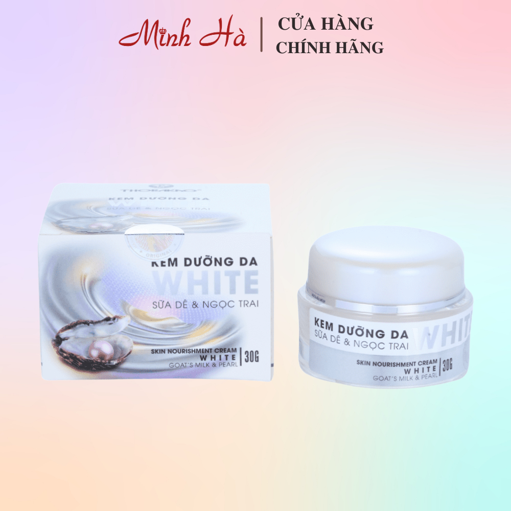 Ảnh Kem dưỡng da Thorakao White Sữa dê 30g dưỡng trắng làm mịn da 1