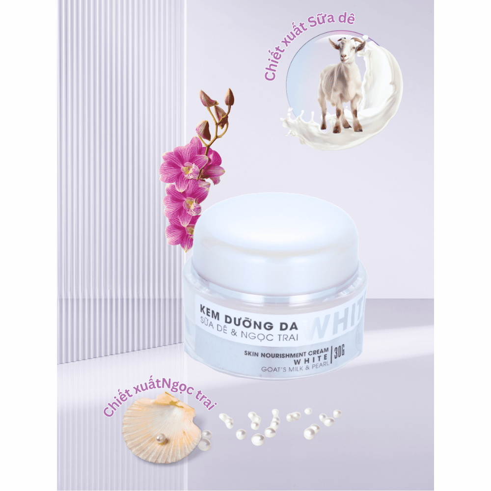 Ảnh Kem dưỡng da Thorakao White Sữa dê 30g dưỡng trắng làm mịn da 2