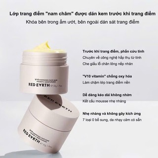 [RED EARTH] Kem Lót RED EARTH Dưỡng Ẩm V10 Che Phủ Lỗ Chân Lông Và Dưỡng Ẩm Mềm Mịn Da