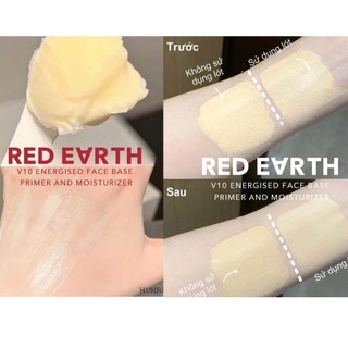 [RED EARTH] Kem Lót RED EARTH Dưỡng Ẩm V10 Che Phủ Lỗ Chân Lông Và Dưỡng Ẩm Mềm Mịn Da