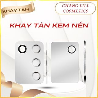 Khay Trộn Kem Nền, Pha Màu Trang Điểm (Phấn Mắt, Son Môi…) Đủ Loại Khác Nhau