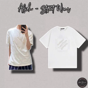 ⚡️[Hight Quality] Áo Phông 1-\/ Embroidered Number T/Shirts - Điểm Nhấn Hạt Đính Ô Vuông Cao Cấp Qccc Nam Nữ