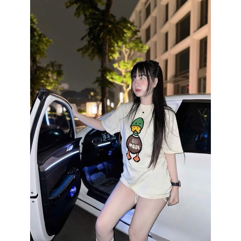 ⚡️[Hight Quality] Áo Phông Len Cộc Tay 1-\/ X N1go Duck Ready To Wear-Điểm Nhấn Vịt Vui Nhộn Dệt Kim Cao Cấp Qccc Nam Nữ