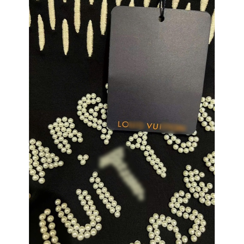 ⚡️[Hight Quality] Áo Phông 1-\/ Cố Tròn  Embroidered Ready To Wear - Điểm Nhấn Logo Ô Vuông Cách Điệu Cao Cấp Nam Nữ