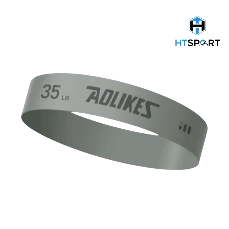 Dây Kháng Lực Aolikes 3611, Bộ 5 Miniband Cao Su Đàn Hồi kèm Túi Tập Gym Yoga Mông Đùi Chân Tay