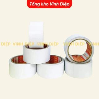 Băng dính 2 mặt các cỡ :rộng 1cm,2cm,5cm loại dày nhiều băng dính