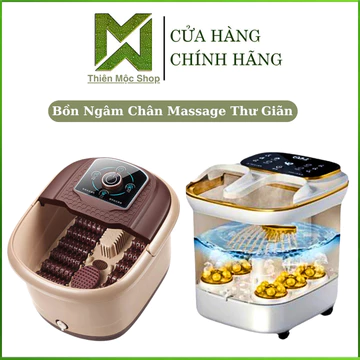Máy Ngâm Chân Massage Hồng Ngoại | Sục Khí Tự Làm Nóng Bồn Ngâm Chân Masage Thư Giãn Bảo hành 12 Tháng.