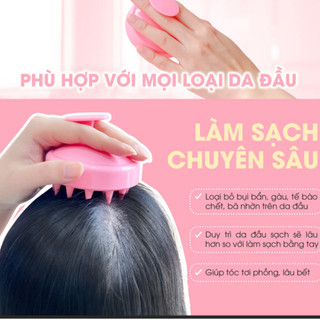 Lược Tăm, Gội Đầu Massage 2 In 1 Mizuki