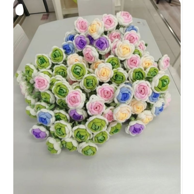 Hoa Hồng Len Handmade