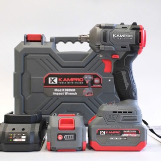 Máy Siết Bulong Kampro K360NM Động Cơ Không Chổi Than Đầu 1/2 Lực Siết 360N Bảo Hành 6 Tháng