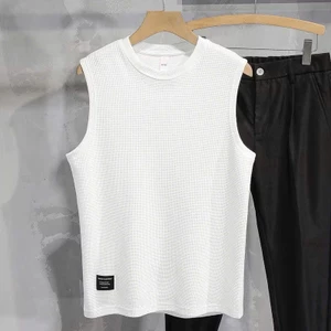 Áo Ba Lỗ Tank Top vải Tổ Ong Mềm Mại Co Giãn Thoáng Mát 4 màu full size