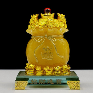 TÚI TIỀN KIM BẢO PHONG THUỶ ĐẾ KÍNH 14cm