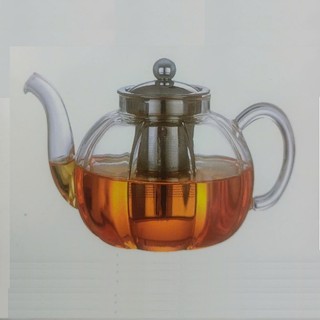 Ấm Pha Trà , Cafe Thủy Tinh  có vòi  Dung Tích 400 ML Chịu Nhiệt Có Lõi Lọc Inox 304 Cao Cấp
