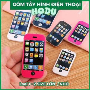 Gôm tẩy bút chì hình điện thoại ngộ nghĩnh ngẫu nhiên