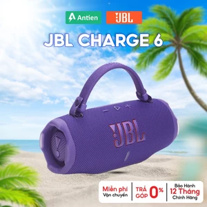 Loa Bluetooh JBL CHARGE 6, Loa không dây di động, kháng nước IP68 - Chính Hãng PGI bảo hành 12 tháng