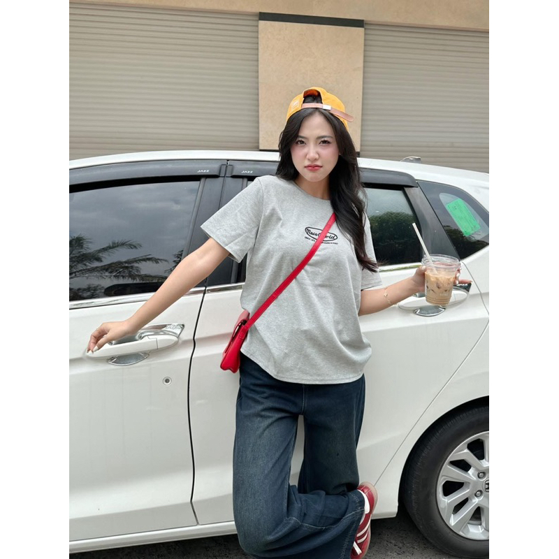 [RÁCH STORE] Áo Thun - 2817 - Chữ new world | Shopee Việt Nam