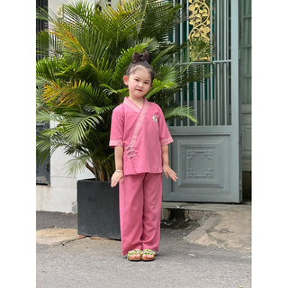 thời trang bé gái , mẹ và em bé