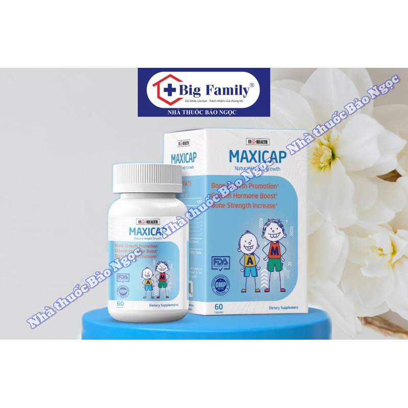 MAXICAP - Hỗ Trợ Tăng Chiều Cao Tự Nhiên Cho Trẻ Từ Canxi Tương Thích ...
