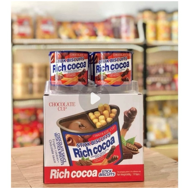 Bánh Chấm Rich Cocoa 16 hộp (38g) | Shopee Việt Nam