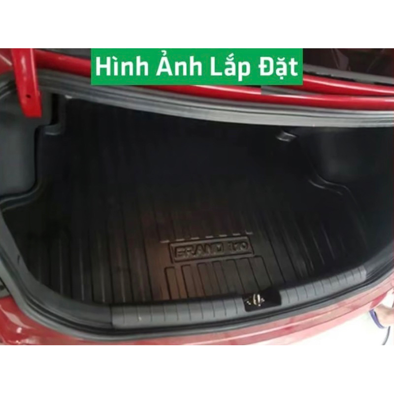 Lót cốp nhựa dẻo xe Huyndai I10 2014-2023 cao cấp