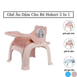 Ghế Ăn Dặm Đa Năng Hokori Cho Bé 3 In 1 - Ghế Ăn Dặm Và Gội Đầu Tiện Ích 1916
