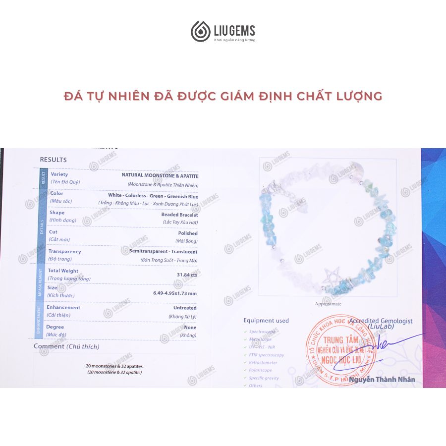 Vòng Tay Đá Thô Liugems Dreams Come True Mix Charm (Ag 925) Năng Động Dễ Thương VTDT04
