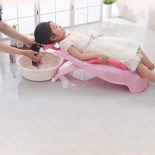 Ghế gội đầu cho Bé , Có Tấm Lót Đỡ Gáy Bé không mỏi cổ, Chất liệu  cao cấp không mùi Việt Nhật
