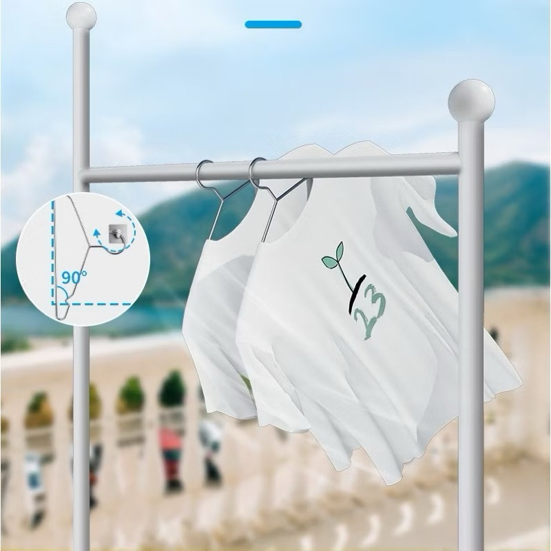 Set 10 móc treo quần áo kích thước 40cm